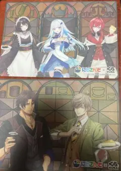 にじさんじ　くら寿司　下敷き二枚セット