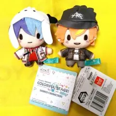 プロセカ サンリオ ふわぷちマスコット ビビバス 青柳冬弥 東雲彰人 2