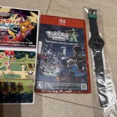 シュリンク付　ポケモン レジェンズ ZA Switch2 特典時計付き