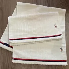 Ralph Lauren ラルフローレン フェイスタオル 2枚セット