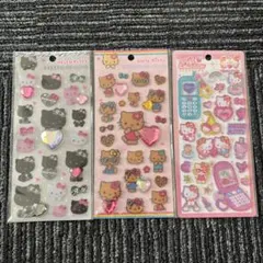 平成ハッピーフォン　キラキラストーン　正規品　3枚　セット　キティ　サンリオ