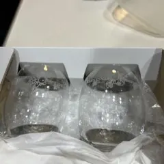 Wedgwood ガラスコップ 2個セット