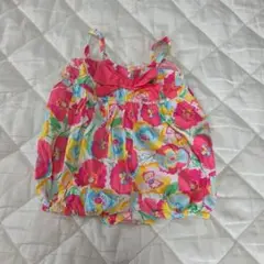koala baby 花柄 ロンパース 80cmのサムネイル