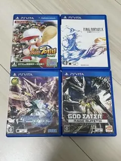 PS Vita まとめ売り セット FF10 ゴッドイーター ファンタシースター