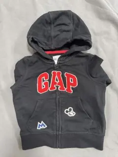 GAP 長袖 ミッキー フード付きトレーナー 12-18ヶ月