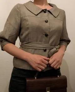 【TOMORROWLAND/美品】 テーラードジャケットトップス