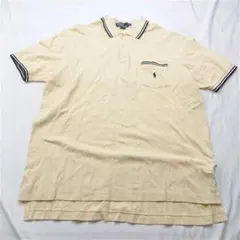 Polo by Ralph Lauren クリーム色 ポロシャツ 大きめサイズ