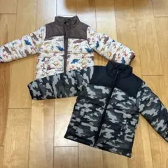 ダウンコート 110cm、120cm セット売り