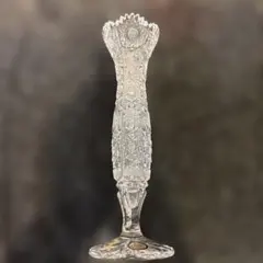 BOHEMIA カットクリスタル花瓶 一輪挿し