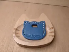 A5-2グリーン 猫型キーカバー小 - メルカリ