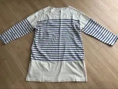 FORK & SPOON ストライプ長袖　ワンピース　チュニック