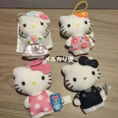 ハッピーセット　マクドナルドハローキティ ぬいぐるみ 4体セット
