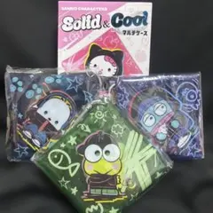 サンリオSolid&Coolマルチケース　ケロッピー　ポチャッコ　ハンギョドン