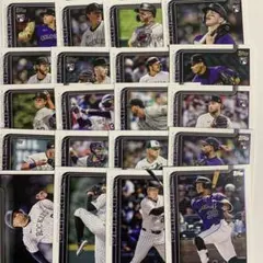 topps 2025 ロッキーズ　20枚