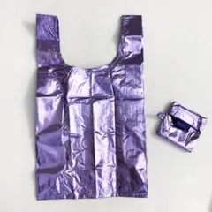 BABY BAGGU ＜BAGGU バグゥ＞　メタリック　パープル