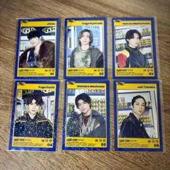 SixTONES GOLD 特典 トレカ 6枚セット
