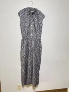 リバティ柄のオールインワン
