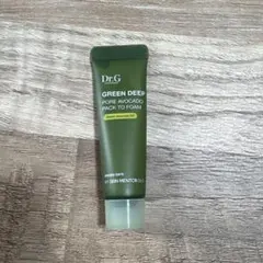 Dr.G GREEN DEEP PORE AVOCADO PACK TOFOAMのサムネイル