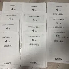 最新サピックス原本新品未使用！学校別サピックスオープン女子学院