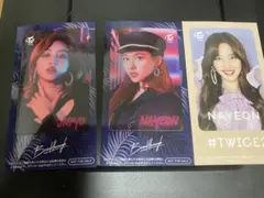 TWICE JIHYO NAYEON ステッカー　3枚セット