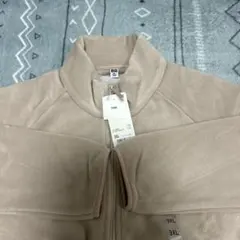 3XL ベージュ フリースジャケット