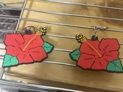 ハナハナ ラバーキーホルダー 2個セット