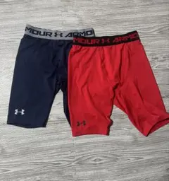 Under Armour スパッツ　ネイビー/レッド
