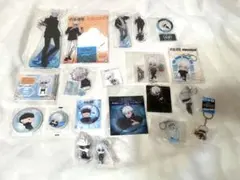 【格安】呪術廻戦 五条悟 20点まとめ売り アクリルスタンド 缶バッジ セット１