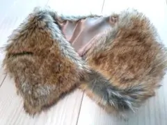 ファイブフォックス　フェイクファーつけ襟／ネックウォーマー