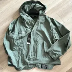 【GU UNDERCOVER】未使用タグSサイズモッズコートグリーン フード付き