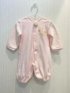 妖精の森 ロンパース 50 60 ピンク　ひよこ