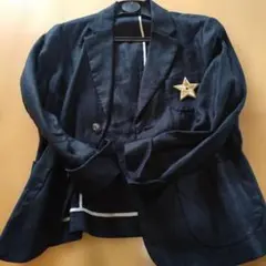 Diorピン付き麻ジャケット