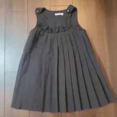 Whip Party ワンピース 130 黒 プリーツスカート