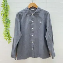 【ザスコッチハウス】 チェック柄シャツ コットン S相当 カジュアルシャツ