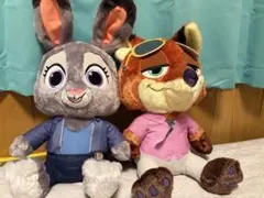 最終値下】ズートピア2 ぬいぐるみセット ニック、パウバート（山田