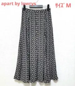apart by lowrys☆美品☆サイズM☆花柄ロングフレアスカート