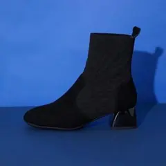 スタッカート ブーツ ニット