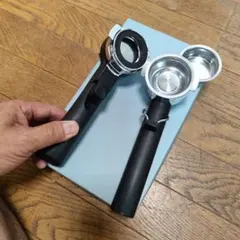 エスプレッソ用ポルタフィルター2種＆タンパーセット - メルカリ