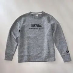 AMERICAN EAGLE AE ロゴ スウェット トレーナー グレー Sのサムネイル