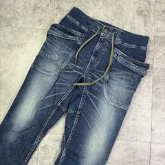 GO HEMP ベンダーリブパンツ　インディゴW32のサムネイル