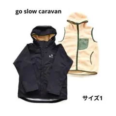 go slow caravan 3Way アウター ブラック サイズ1