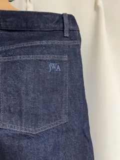 【美品】ユニクロ JW ANDERSON ネイビー ストレートデニム　25