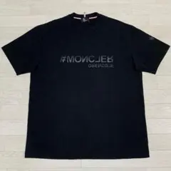 新品同様 モンクレール グルノーブル ワッペン Sブラック Tシャツ 