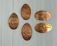 ディズニーメダル 5枚セット