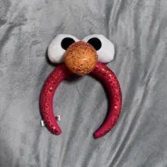 エルモ カチューシャ スパンコール