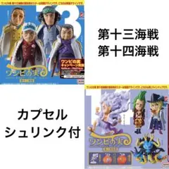 ワンピの実 第十三海戦 第十四海戦 全8種 コンプリート カプセルシュリンク付