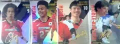 男子バレー日本代表レア高橋健太郎、山内晶、大宅真樹 、 エバデダン ラリー