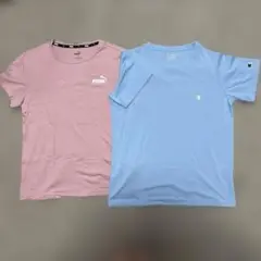 PUMA・Champion Tシャツ2枚セット Lサイズ