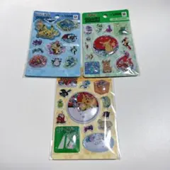 韓国限定 ポケモン ウォーターシール 未使用未開封 ぷっくりシール ステッカー