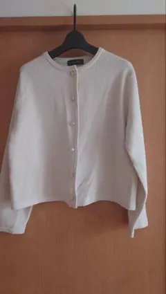 GALLORIA ベージュ色 カーディガン